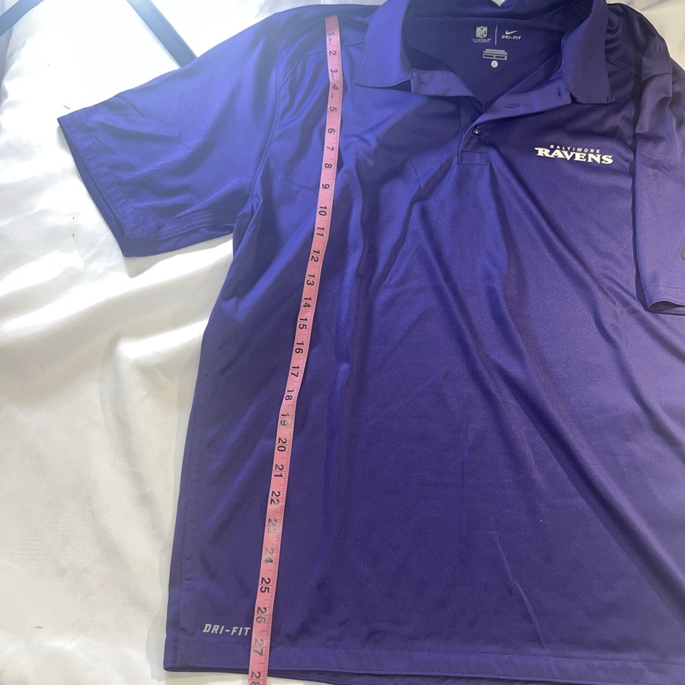 Nike Large Unisex Polo Golf Purple Shirt Short Sleeve Button Down Collectors 232 - Picture 6 of 14